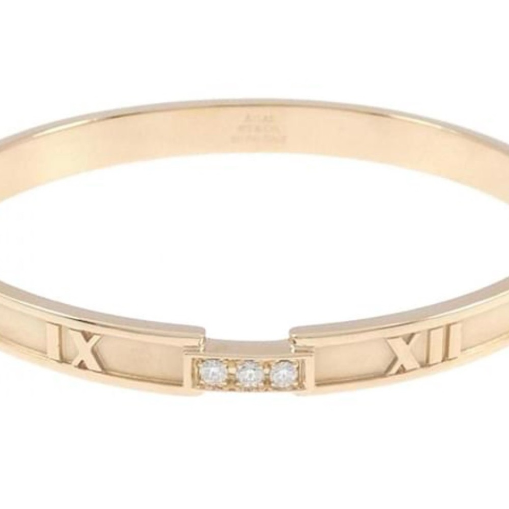 Tiffany & Co. Gold Roman Numeral Bracelet